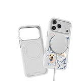 Apple iPhone 18 Pro Max Kılıf M-safe Şarj Özellikli 3D Baskılı Tasarım Mutural The Dog Serisi Kapak