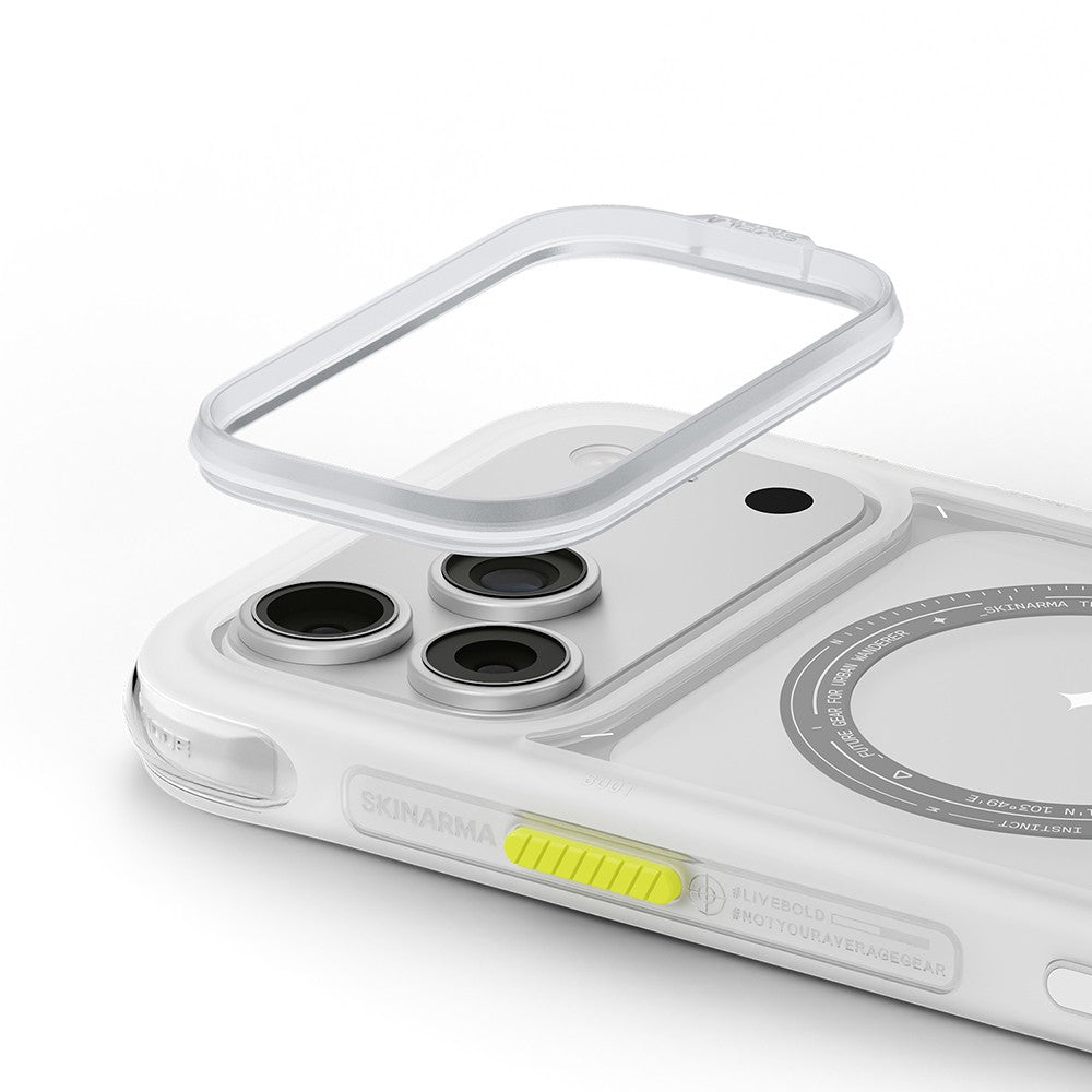 Apple iPhone 18 Pro Max Kılıf M-Safe Şarj Özellikli Airbag Tasarımlı Skinarma Avion Kapak