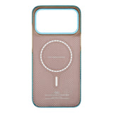 Apple iPhone 18 Pro Max Kılıf M-safe Şarj Özellikli Aramid Karbon Fiber Pitaka Glints of Gold Ultra Slim Serisi Kapak