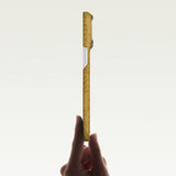 Apple iPhone 18 Pro Max Kılıf M-safe Şarj Özellikli Aramid Karbon Fiber Pitaka Wind Over Wheat Serisi Kapak