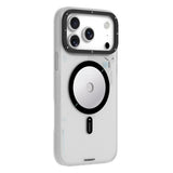 Apple iPhone 18 Pro Max Kılıf M-safe Şarj Özellikli Disk Desenli Youngkit Disc Battle Kapak