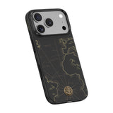 Apple iPhone 18 Pro Max Kılıf M-safe Şarj Özellikli Karbon Fiber Tasarımlı Benks ArmorEdge Air Navigator Kevlar Kapak