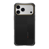 Apple iPhone 18 Pro Max Kılıf M-safe Şarj Özellikli Metal Kamera Çerçeveli Raptic Aramid Dual Karbon Fiber Mondrian Serisi Kapak