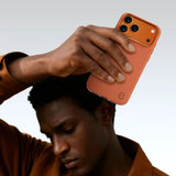 Apple iPhone 18 Pro Max Kılıf M-Safe Şarj Özellikli Polimerik Deri Raptic Urban Nano Kapak