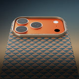 Apple iPhone 18 Pro Max Kılıf M-safe Şarj Özellikli Raptic Aramid Skin Origin Serisi Karbon Kapak