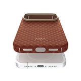 Apple iPhone 18 Pro Max Kılıf M-safe Şarj Özellikli Raptic Aramid Skin Origin Serisi Karbon Kapak