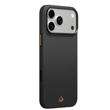 Apple iPhone 18 Pro Max Kılıf M-safe Şarj Özellikli Raptic Aramid Skin Reynis Serisi Karbon Kapak