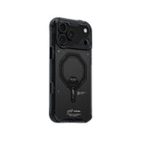 Apple iPhone 18 Pro Max Kılıf M-safe Şarj Özellikli Şeffaf Airbag Tasarımlı Skinarma Saido Mag-Charge Kapak