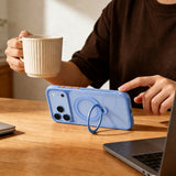 Apple iPhone 18 Pro Max Kılıf M-safe Şarj Özellikli Standlı Airbag Tasarımlı Mutural Air Shield Serisi Kapak