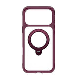 Apple iPhone 18 Pro Max Kılıf Wiwu AS-203 AeroShield Ultra Serisi M-safe Şarj Özellikli Airbag Tasarımlı Standlı Kapak