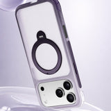 Apple iPhone 18 Pro Max Kılıf Wiwu AS-204 AeroShield Aurora Ultra Serisi M-safe Şarj Özellikli Airbag Tasarımlı Standlı Kapak