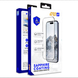 Apple iPhone 18 Pro Mohseven M7 HD Sapphire Coating Temperli Cam Ekran Koruyucu + Kolay Uygulama Aparatı