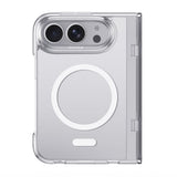 Apple iPhone Duo (Fold) Kılıf M-Safe Şarj Özellikli Raptic Air Clear Serisi Airbagli Kapak