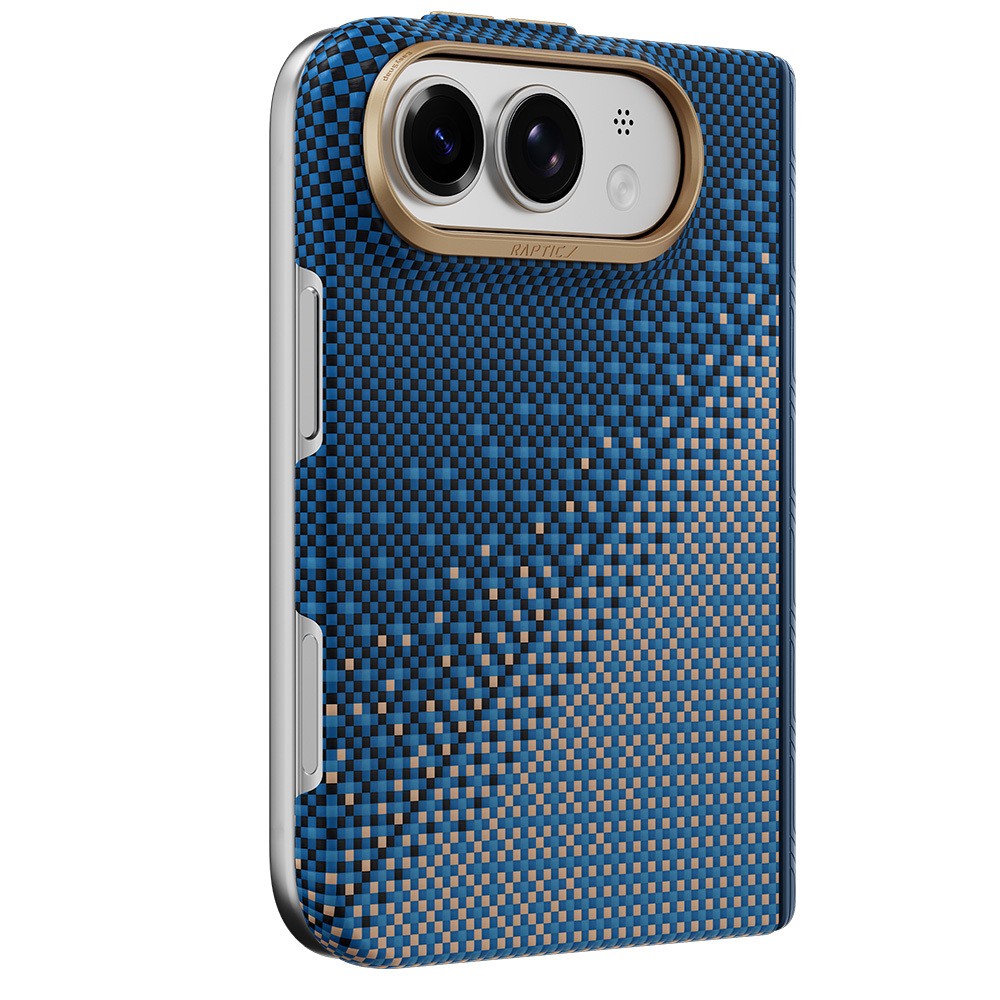 Apple iPhone Duo Kılıf M-safe Şarj Özellikli Raptic Aramid SkinPro Serenity Serisi Kapak