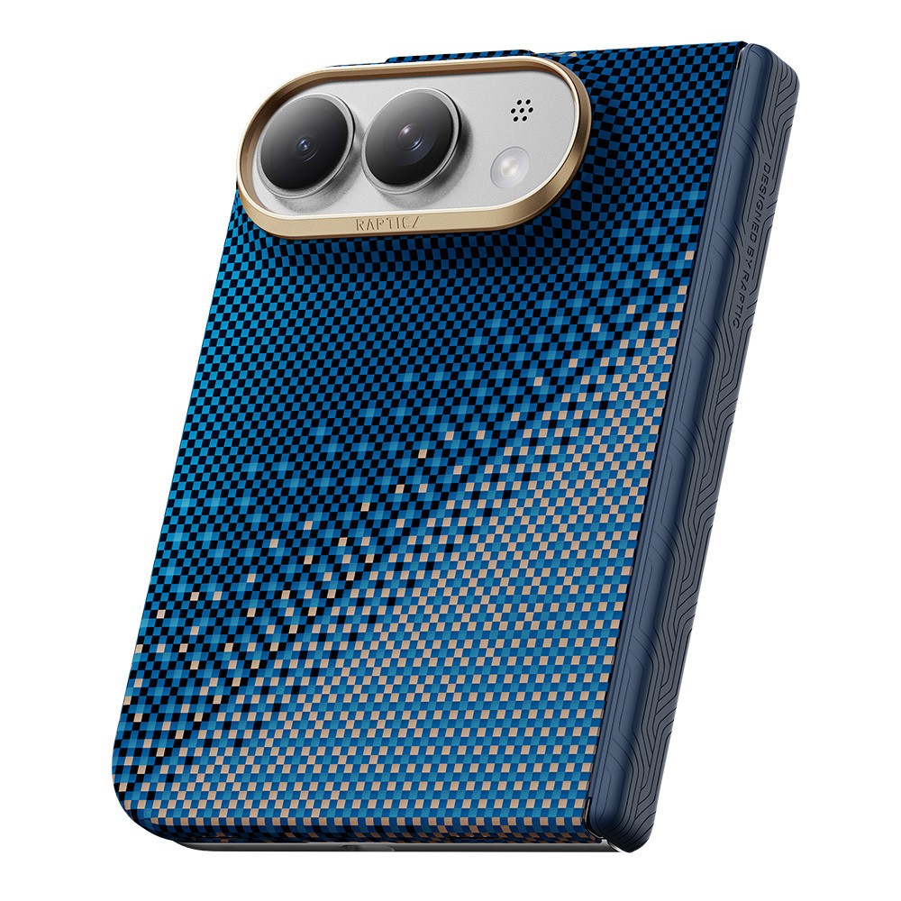 Apple iPhone Duo Kılıf M-safe Şarj Özellikli Raptic Aramid SkinPro Serenity Serisi Kapak