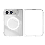 Apple iPhone Duo Kılıf M-safe Şarj Özellikli Transparan Sert PC Wlons Pita Kapak