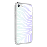 Apple iPhone SE 2020 Kılıf Zore M-Blue Desenli Kapak