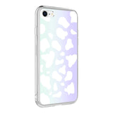 Apple iPhone SE 2020 Kılıf Zore M-Blue Desenli Kapak