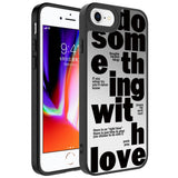 Apple iPhone SE 2022 Kılıf Aynalı Desenli Kamera Korumalı Parlak Zore Mirror Kapak