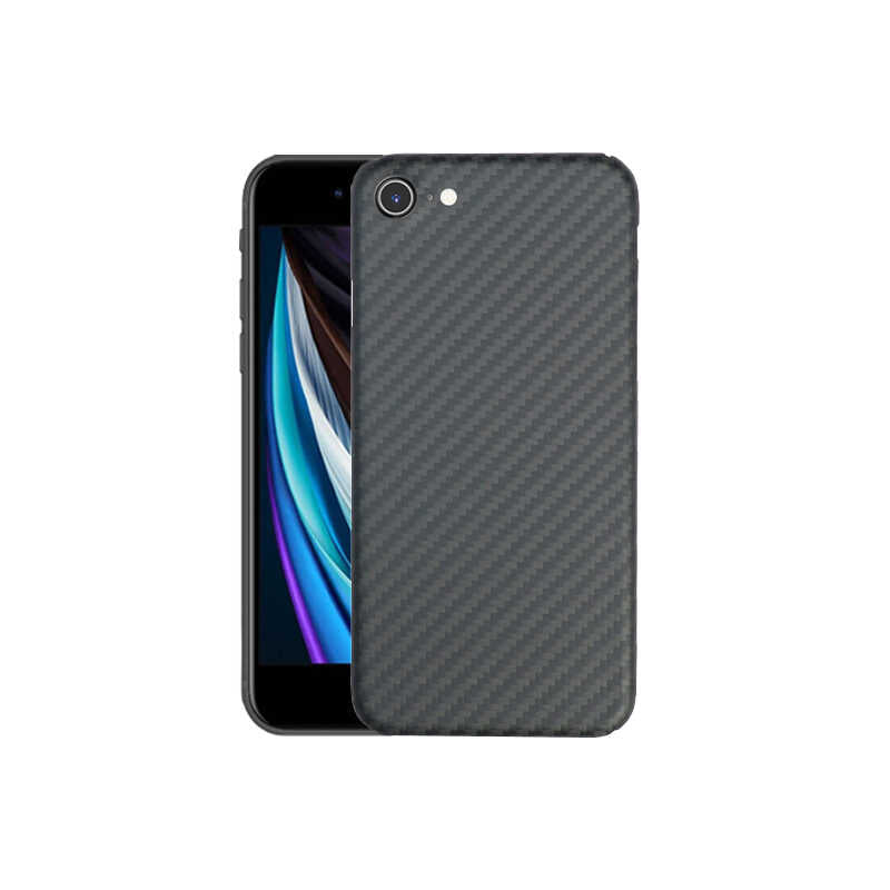 Apple iPhone SE 2022 Kılıf Wiwu Skin Carbon PP Kapak