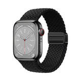 Apple Watch 10 42mm Zore KRD-134 Örgü Tasarımlı Hasır Kordon Strap Kayış