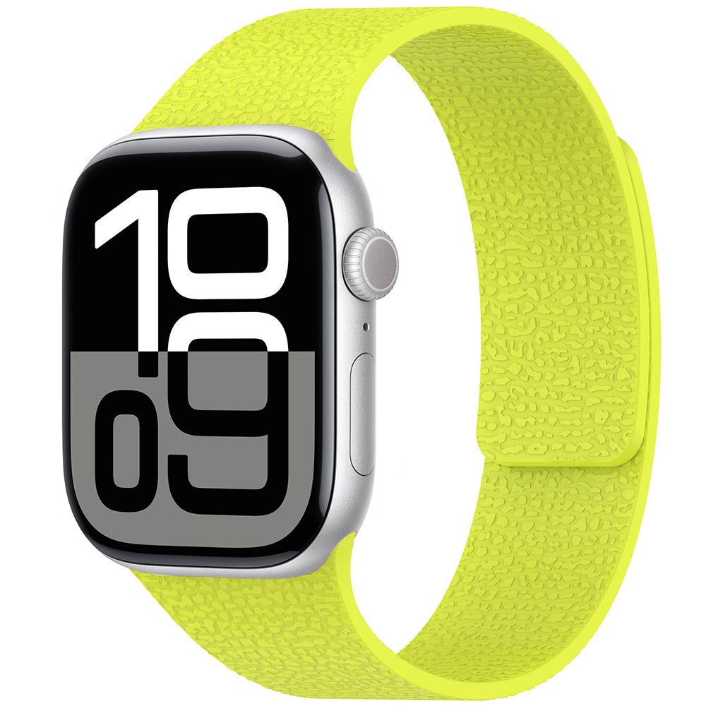 Apple Watch 10 42mm Zore KRD-136 Kabartma Desenli Silikon Kordon