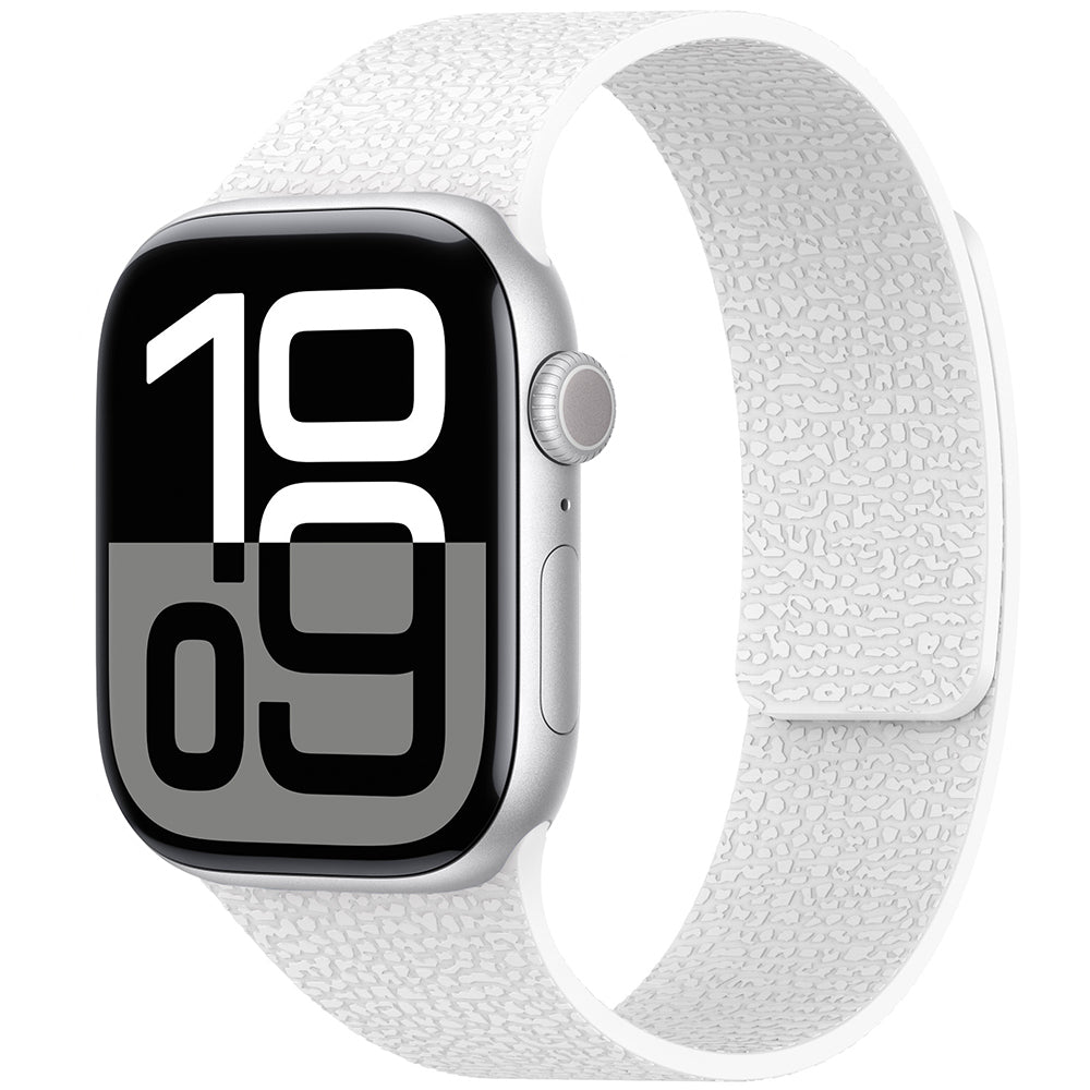 Apple Watch 10 42mm Zore KRD-136 Kabartma Desenli Silikon Kordon