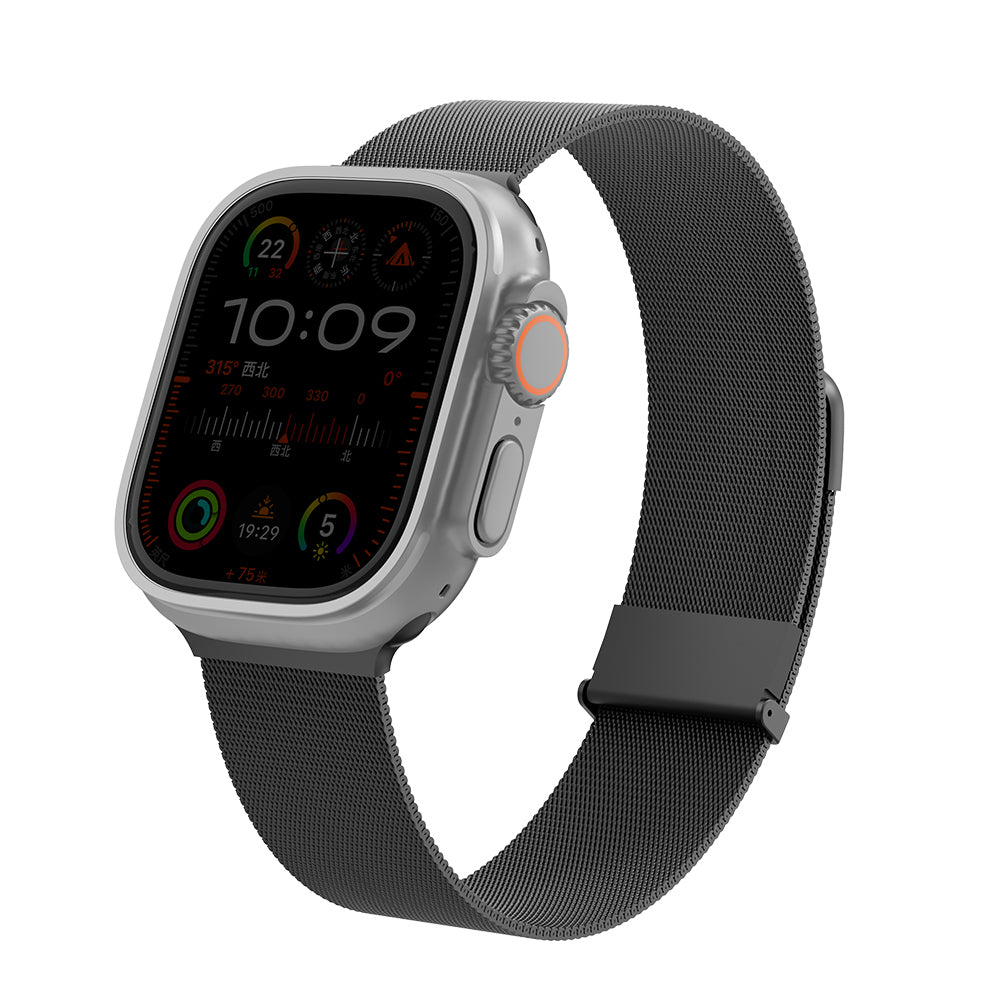 Apple Watch 10 46mm Wiwu MagFlex Secure Serisi Metal Kordon