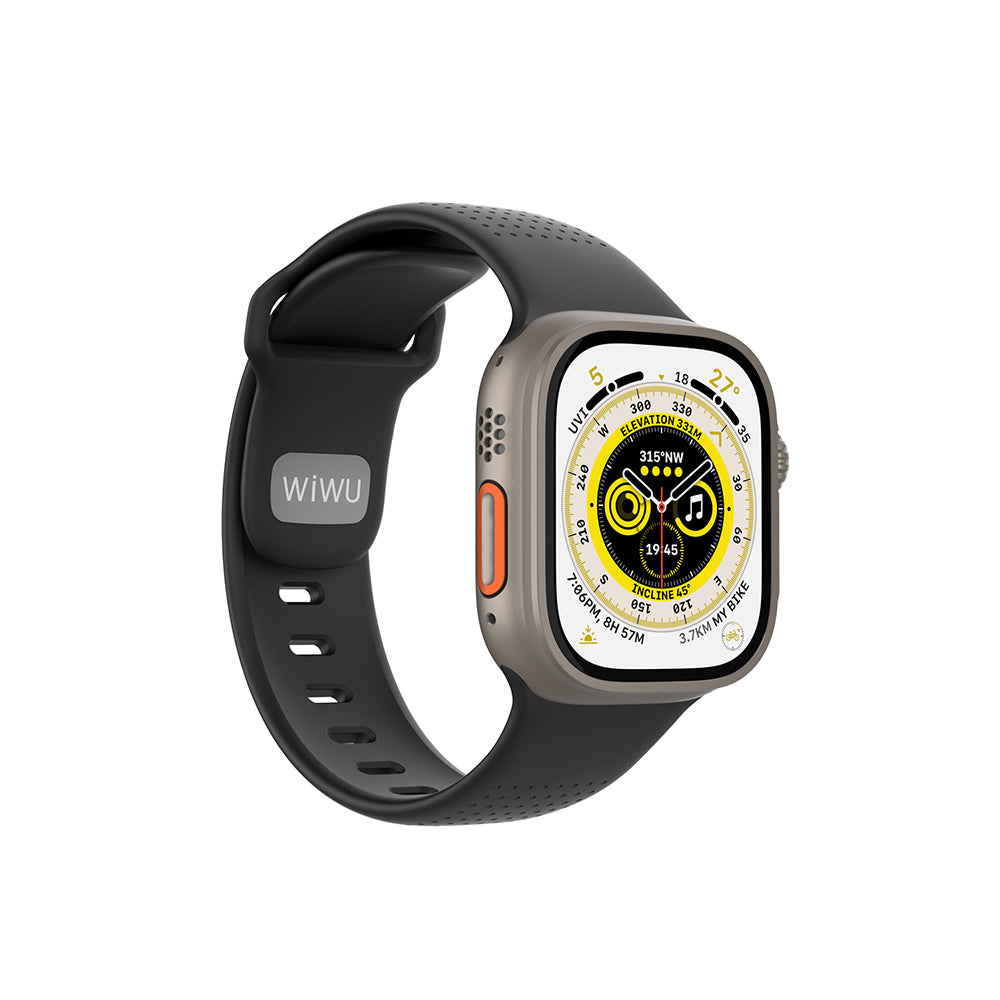 Apple Watch 10 46mm Wiwu Wi-WB0201 Comf Secur Serisi Silikon Kordon