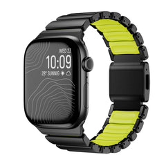 Apple Watch 10 46mm Zore KRD-149 Metal Silikon Kordon