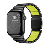 Apple Watch 10 46mm Zore KRD-149 Metal Silikon Kordon