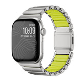Apple Watch 10 46mm Zore KRD-151 Metal Silikon Kordon