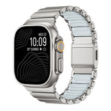Apple Watch 10 46mm Zore KRD-151 Metal Silikon Kordon