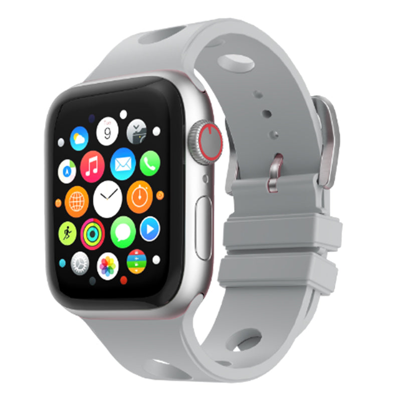 Apple Watch 40mm Delikli Tasarım Zore KRD-147 Silikon Kordon