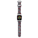 Apple Watch 40mm Hello Kitty Orjinal Lisanslı Fiyonklar & Çizgiler Silikon Kordon