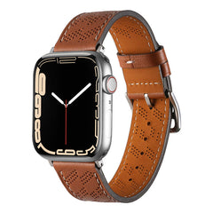 Apple Watch 40mm KRD-76 PU Deri Kordon Strap Kayış