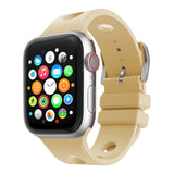 Apple Watch 42mm Delikli Tasarım Zore KRD-147 Silikon Kordon