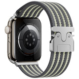 Apple Watch 42mm Zore KRD-133 Naylon Kumaş Hasır Örgülü Kordon
