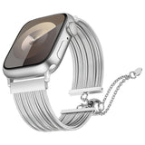 Apple Watch 42mm Zore KRD-137 Metal Hasır Kordon