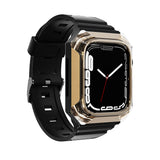 Apple Watch 42mm Zore KRD-88 Sert PC Kasa Koruyuculu Silikon Kordon