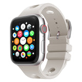 Apple Watch 44mm Delikli Tasarım Zore KRD-147 Silikon Kordon