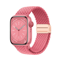 Apple Watch 44mm Zore KRD-134 Örgü Tasarımlı Hasır Kordon Strap Kayış