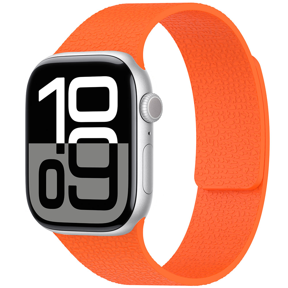 Apple Watch 44mm Zore KRD-136 Kabartma Desenli Silikon Kordon