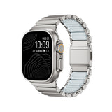 Apple Watch 44mm Zore KRD-151 Metal Silikon Kordon