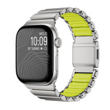 Apple Watch 44mm Zore KRD-152 Titanyum Silikon Kordon