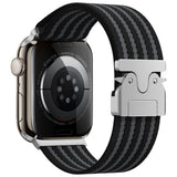 Apple Watch 45mm Zore KRD-133 Naylon Kumaş Hasır Örgülü Kordon