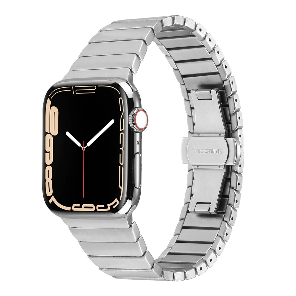Apple Watch 7 41mm Kordon KRD-79 Metal Strap Kayış