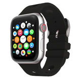 Apple Watch 7 45mm Delikli Tasarım Zore KRD-147 Silikon Kordon