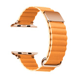 Apple Watch 7 45mm KRD-78 PU Deri Kordon Strap Kayış