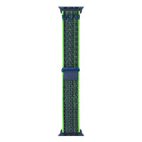 Apple Watch 7 45mm KRD-91 Hasır Kordon Strap Kayış